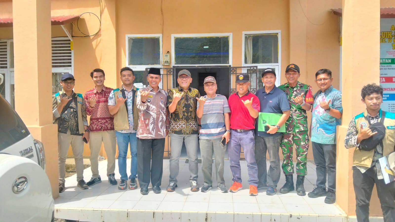 PENINJAUAN LOKASI PEMBANGUNAN HUNTAP