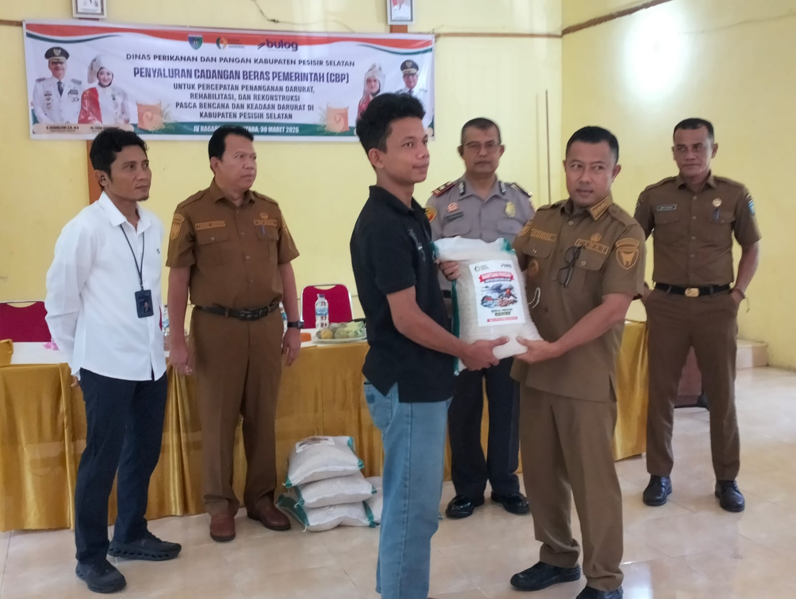 Penyaluran Bantuan Cadangan Beras Pemerintah (CBP)