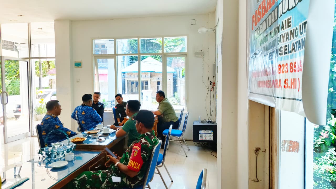 memperkuat sinergi antara Pemerintah nagari dan masyarakat  di wilayah kecamatan.