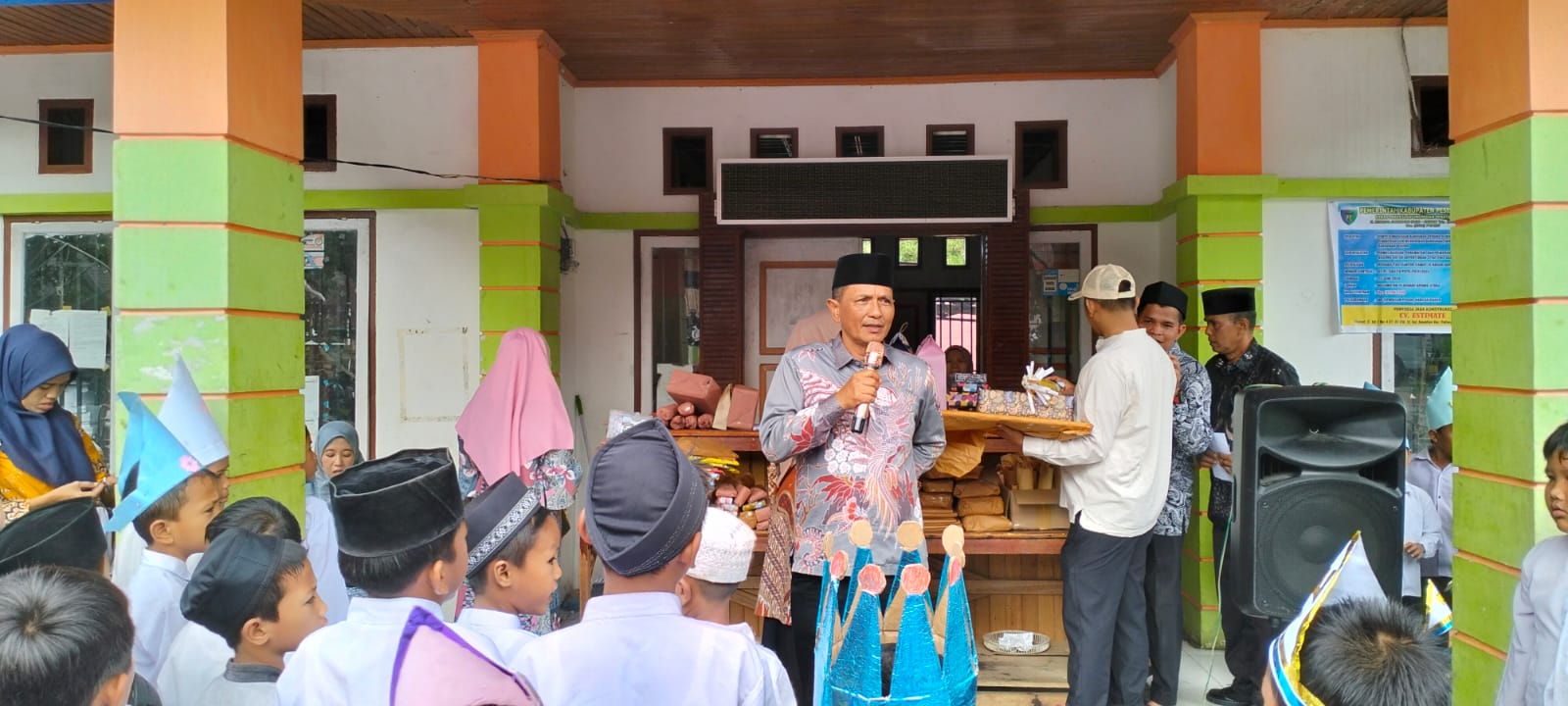 Pawai Hijriah 1 Muharram di Kecamatan IV Nagari Bayang Utara