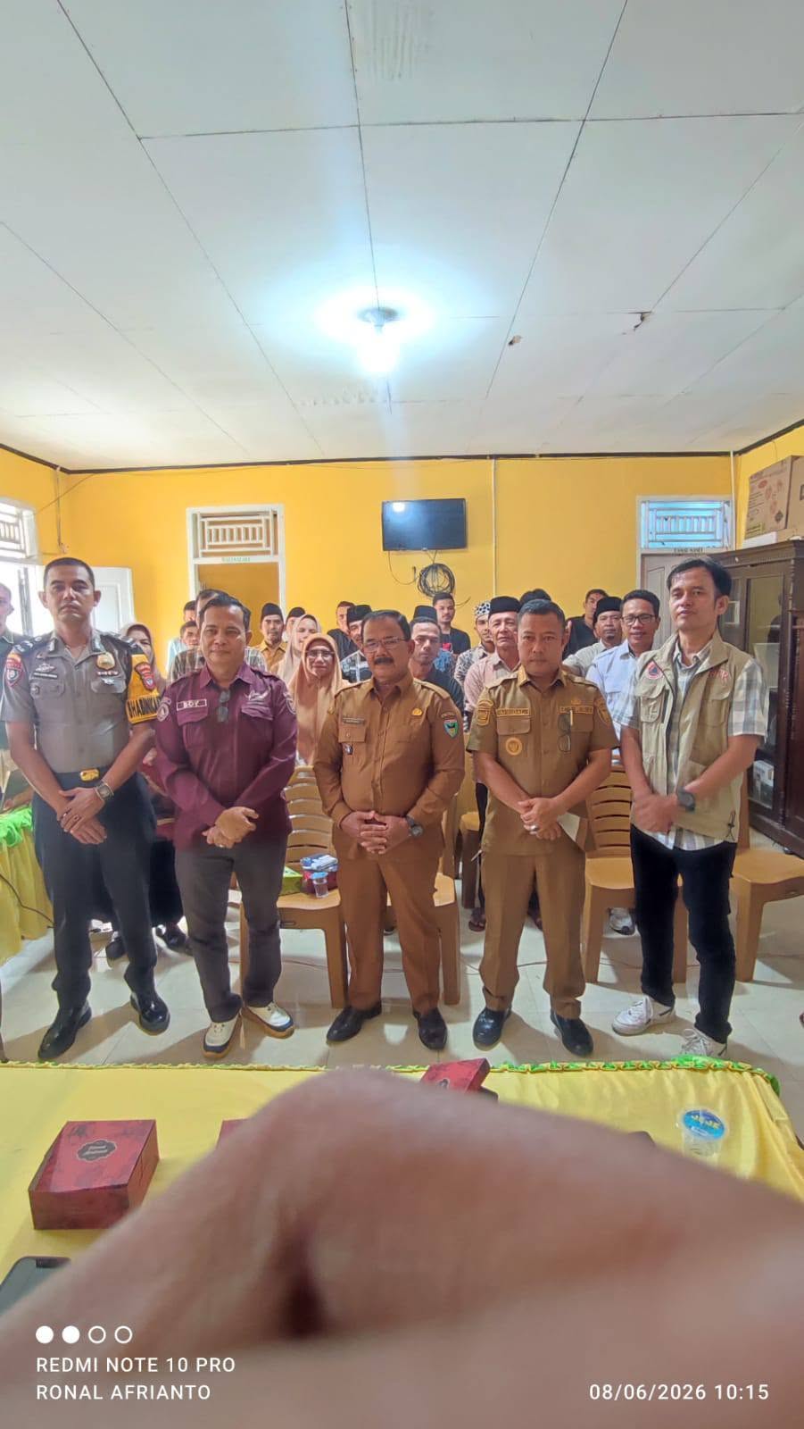 Sosialisasi Mitigasi Bencana dan Pembentukan desa Tangguh Bencana (Destana)